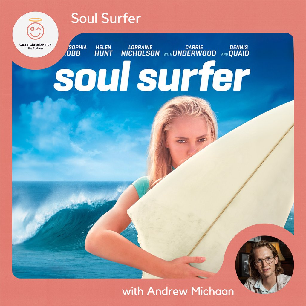 Today on GCF, Andrew Michaan (@andrewmichaan, @podcastbutoutside) joins Kevin & Caroline to discuss the 2011 movie based on a gnarly true story, Soul Surfer!