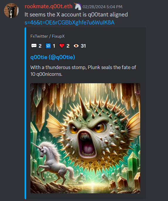 q00tie's tweet photo. I am simply aligned with the events of the epoch https://t.co/JcOXMaXKyq