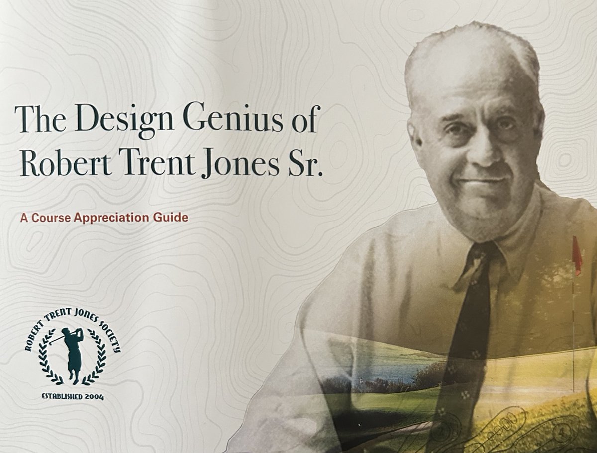 Learn more about the Design Genius of Robert Trent Jones, Sr. from the new brochure published by the Robert Trent Jones Society.