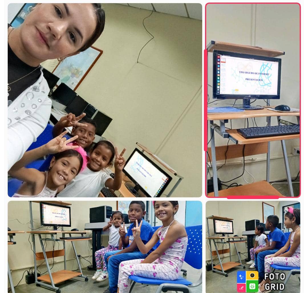 danielasocialis's tweet photo. Formacion del buen uso del internet en dónde los niños y niñas aprenden a navegar por internet de forma segura y responsable #Fal41 #CienciaParaLaVida
@Gabrielasjr 
@LaRosaInfoVE 
@Carmen_Vzl https://t.co/oYIEgmOVBL