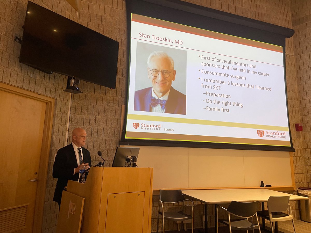 Loved having <a href="/DavidASpain/">David Spain</a> back at Rutgers as our Outstanding alumni.  All these years later honoring mentors from his time here. #slightlysentimental #rutgersresidentsrock <a href="/RWJUH/">Robert Wood Johnson University Hospital</a> <a href="/RWJMS/">Rutgers RWJMedSchool</a> <a href="/rwjsurgery/">Rutgers RWJMS Surgery</a>