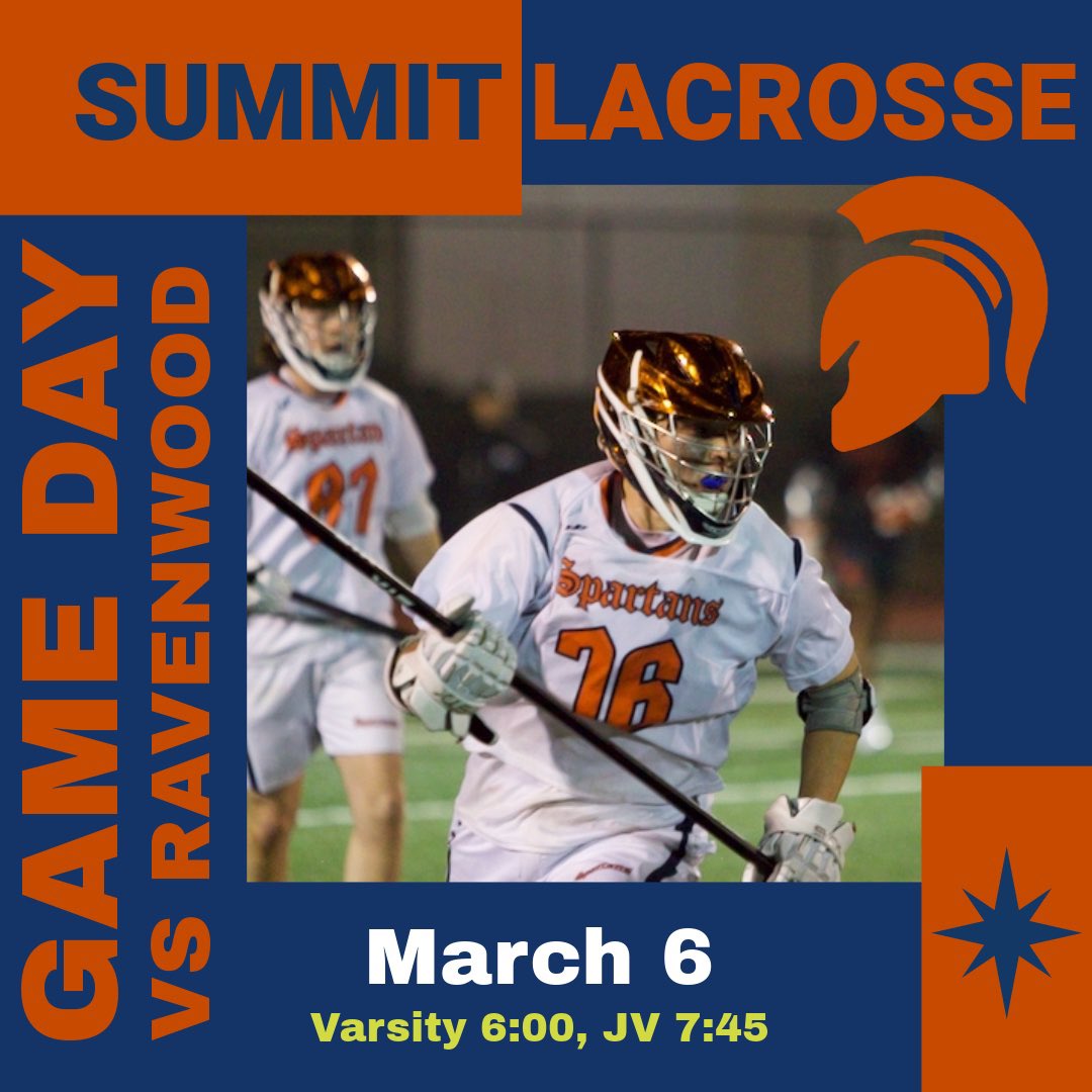 IT’s GAME DAY! 🥍🥍🥍

📆 Wed , 3/06
🆚 Ravenwood
🏟️ Summit HS Stadium
📍 Spring Hill, TN
⏰ Varsity 6:00, JV 7:45
🎟️ $5 at the gate, cash preferred, $20 max per family, children under 3 Free
