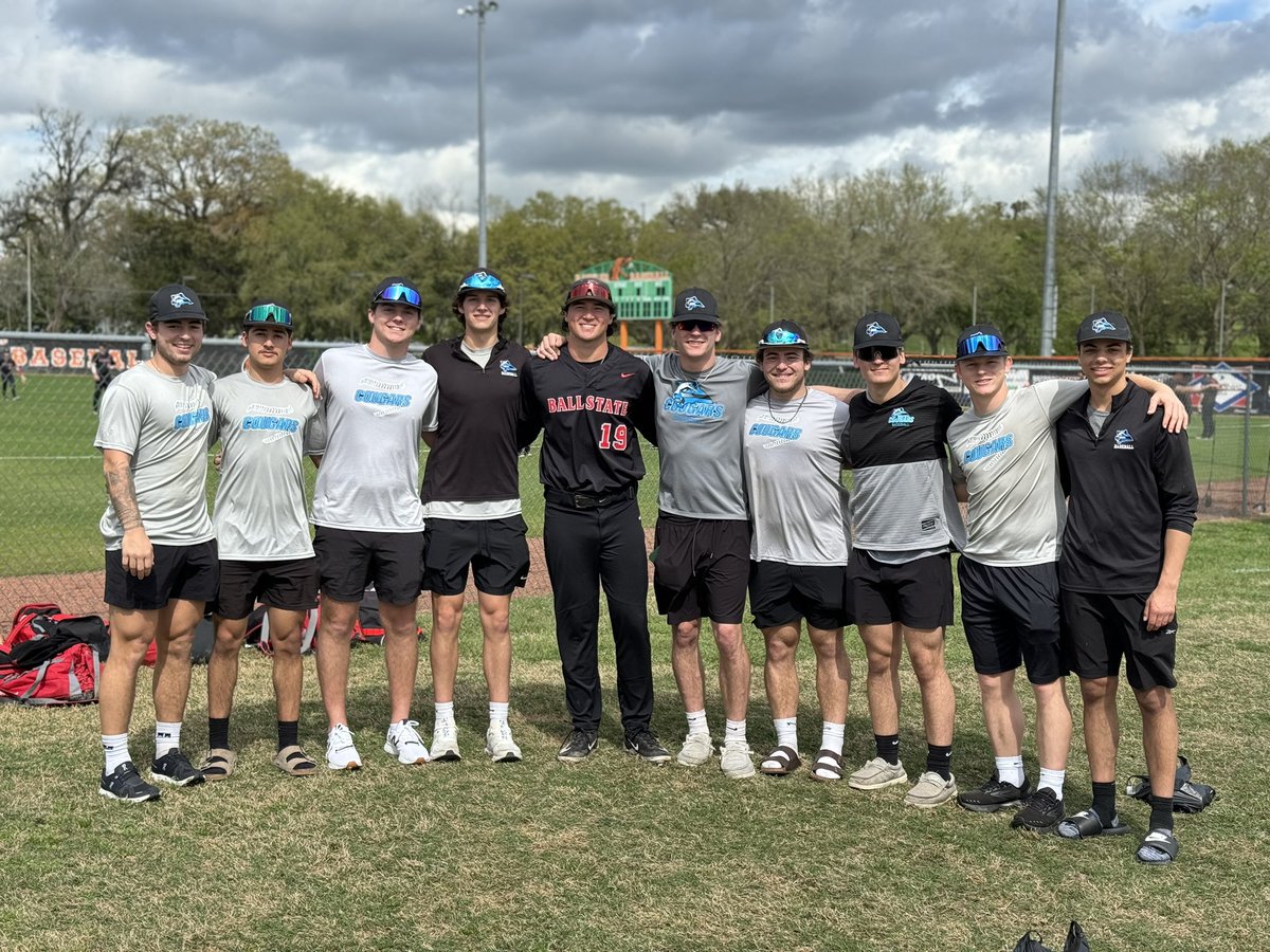 KVCC Baseball (@kvcc_baseball) on Twitter photo Stop #2. Supporting Ball State and some former Cougars. Unfortunately <a href="/tanner23knapp/">Tanner Knapp</a> was getting his pregame work in so the guys were able to get a picture with <a href="/korbingriffin32/">Korbin Griffin</a>. Fun day today and the work begins tomorrow! Stop #2. Supporting Ball State and some former Cougars. Unfortunately <a href="/tanner23knapp/">Tanner Knapp</a> was getting his pregame work in so the guys were able to get a picture with <a href="/korbingriffin32/">Korbin Griffin</a>. Fun day today and the work begins tomorrow!