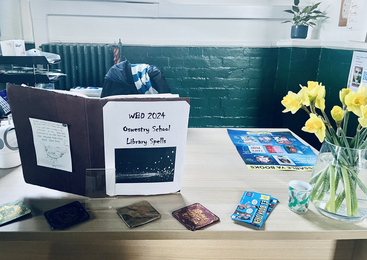 CLL_smile's tweet photo. Ready for WBD 2024  #ReadYourWay @LibraryOswestry https://t.co/fCd5amGMtE