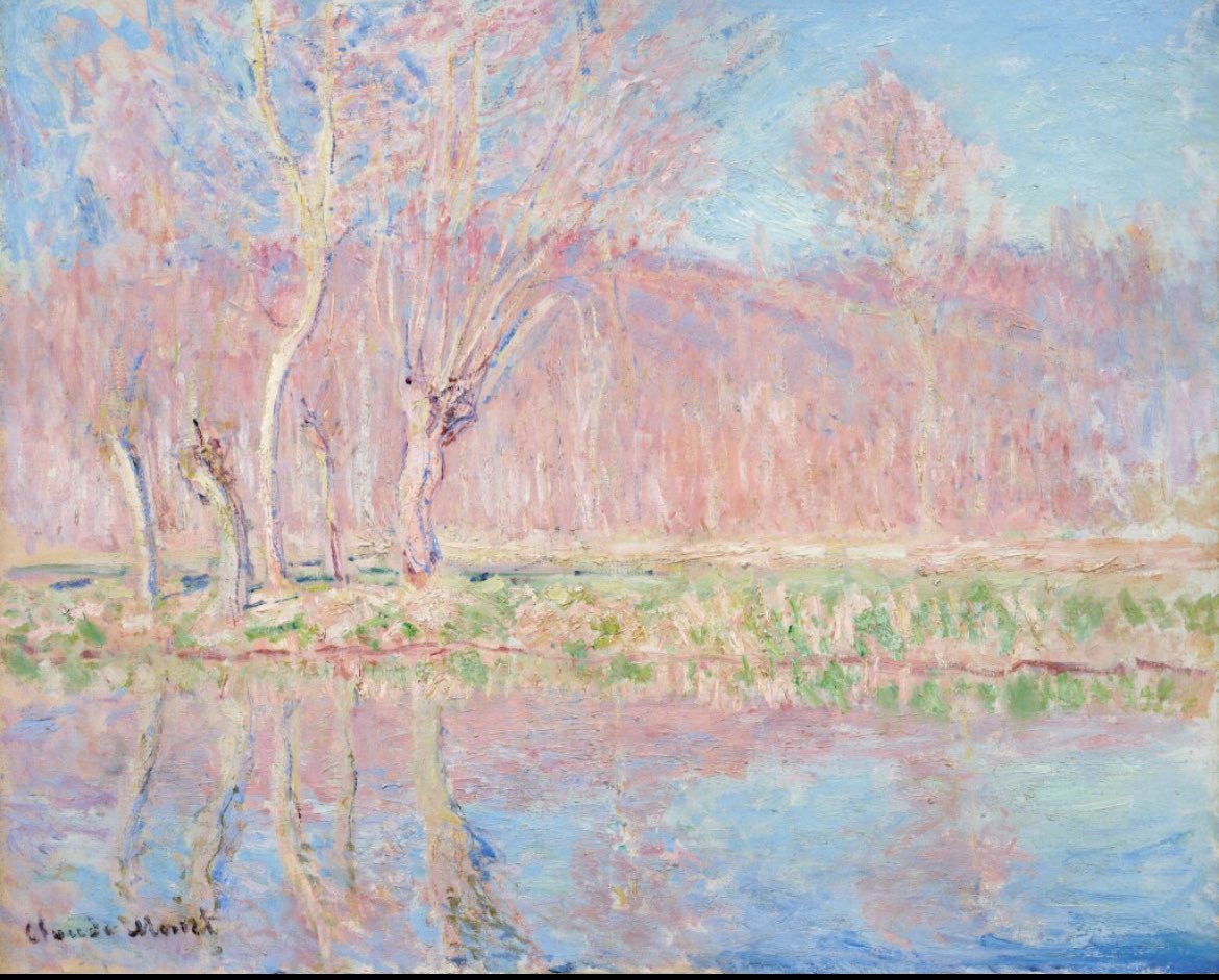 Every time I get slightly impatient at the pace of Helena’s auctioneering, she wrings out another million in bids to prove me wrong. Case in point: this £6.5m Monet @Sothebys