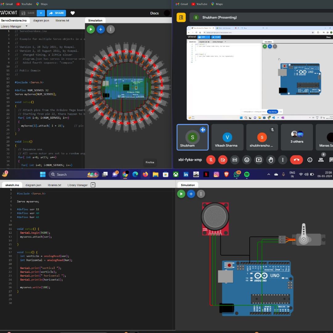 manas_saxena_'s tweet image. Hey guys,
I have started my robo journey
in robotics club of my University,
making Arduino projects and interacting with seniors as well.
Feeling all excited and happy to start my new journey.
#code #machinelearning #arduinoprojects #arduino #coding