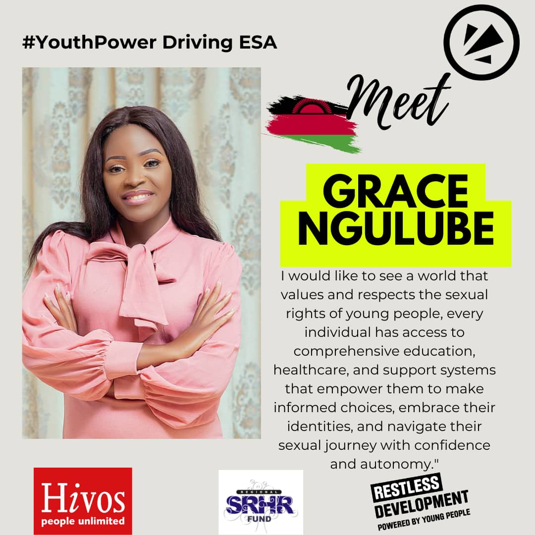 Grace Ngulube (@gilengulube) on Twitter photo Am very excited to work with <a href="/RestlessDev/">Restless Development</a> <a href="/RestlessDevZim/">Restless Development</a> as a youth accountability champion in Malawi with the support from <a href="/hivos/">Hivos Global</a> <a href="/CafeSRHR/">Regional SRHR Fund</a>
#youthpowerDriving ESA Am very excited to work with <a href="/RestlessDev/">Restless Development</a> <a href="/RestlessDevZim/">Restless Development</a> as a youth accountability champion in Malawi with the support from <a href="/hivos/">Hivos Global</a> <a href="/CafeSRHR/">Regional SRHR Fund</a>
#youthpowerDriving ESA