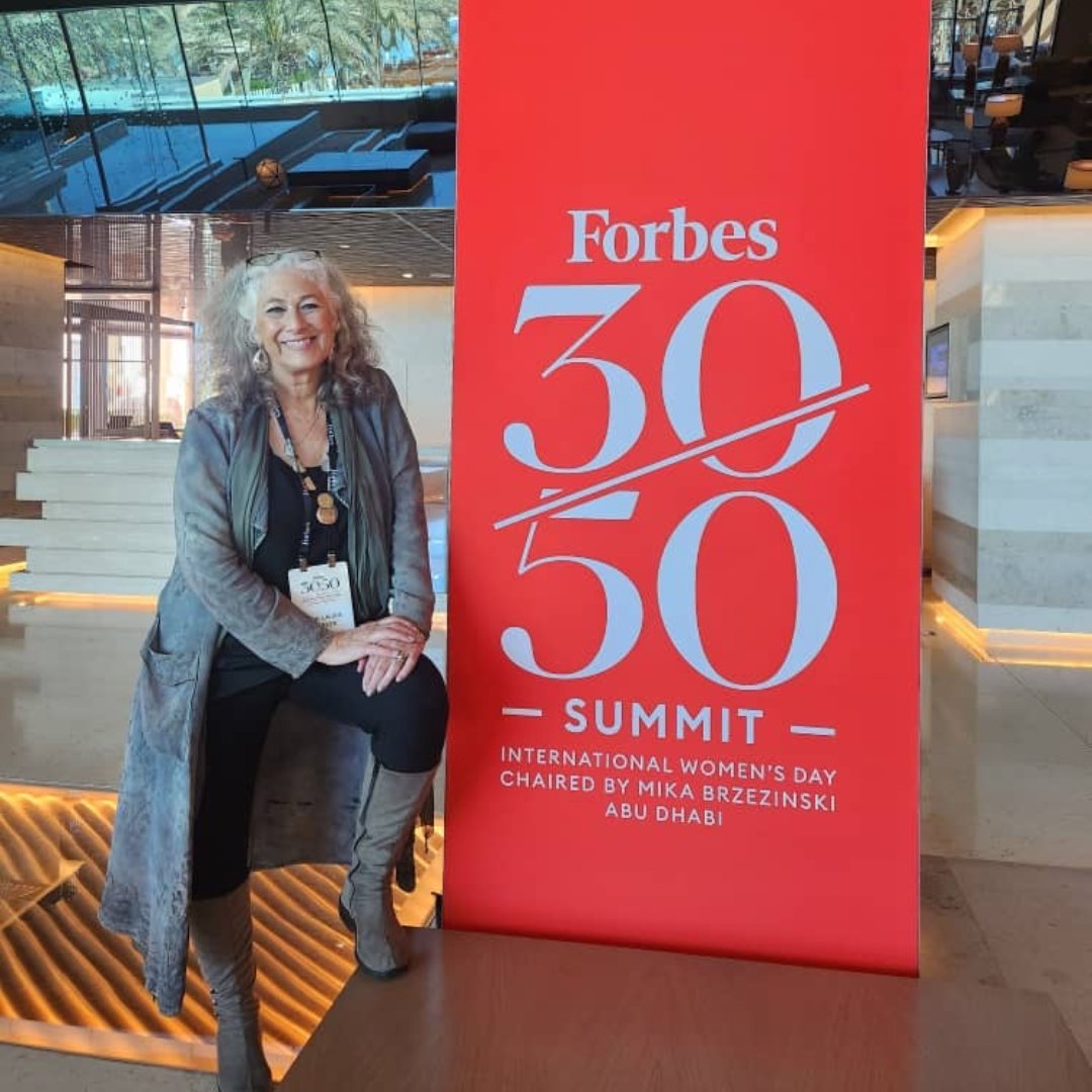 Dr. Marker arrived in Abu Dhabi this week for the #Forbes3050 Summit. An opportunity to connect, share wisdom, and find inspiration, the collaborative event also champions this year's theme for #InternationalWomensDay on March 8: Invest in Women, Accelerate Progress.