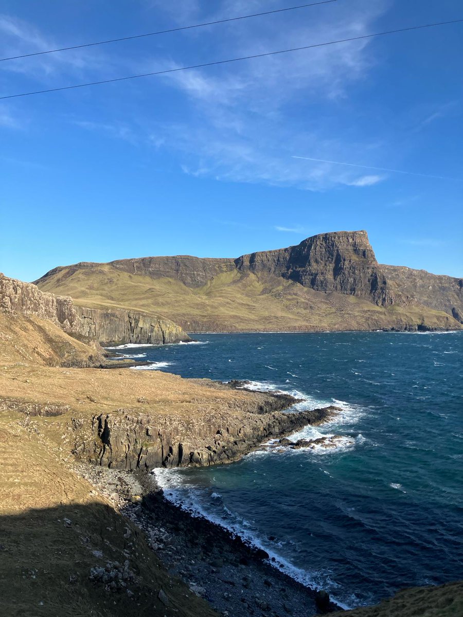 OldDorset's tweet photo. Speaking as a VERY old man, can I just point out the ridiculous hike and climb I had to complete to photograph this lighthouse? All part of the service 😎
 #NeistPoint #Skye https://t.co/DRLnfM8ig2