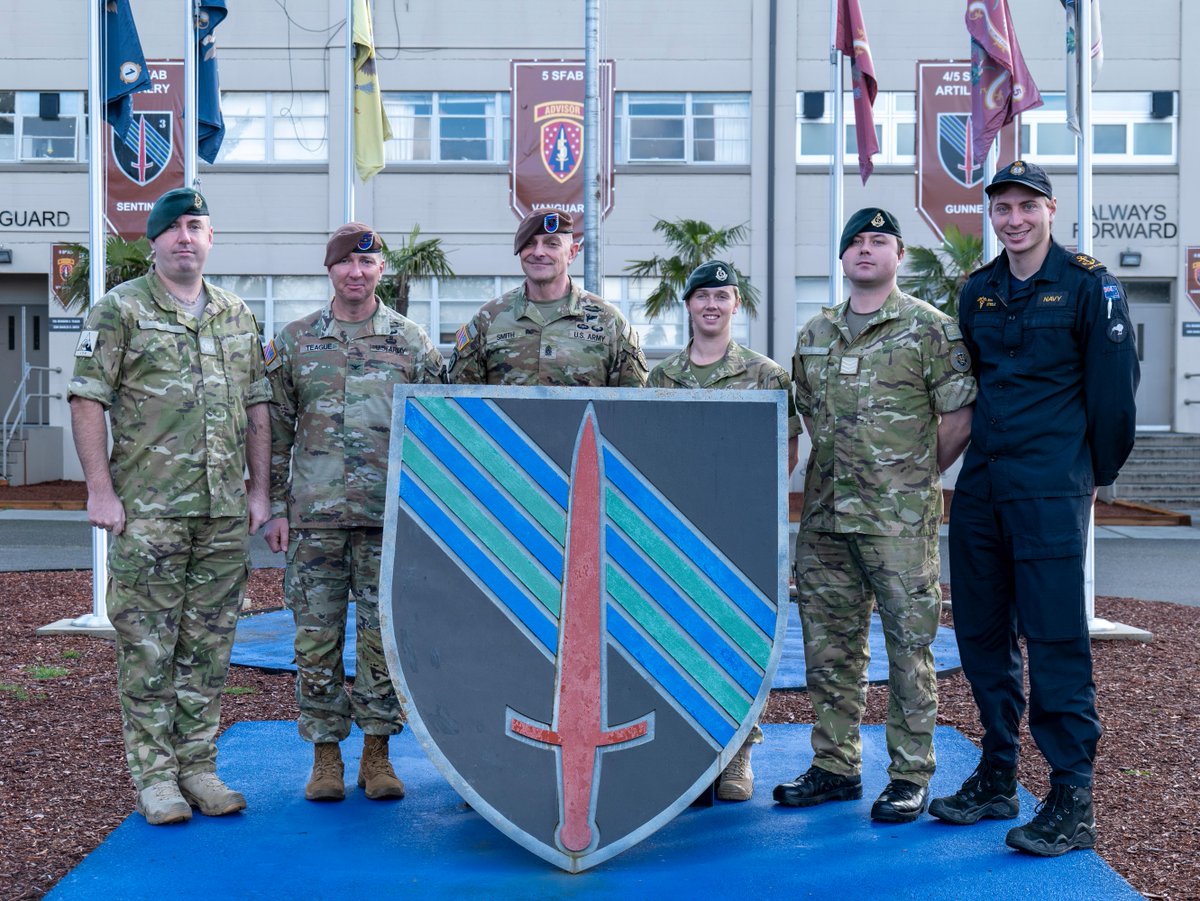 “Performance = Capability + Behavior' Yesterday, 5th SFAB leaders joined Lt. Col. Smith and Capt. Nicol of @3SCOTS_CO and members of the New Zealand Defense Force for an LPD with Mr. James Kerr, author of “Legacy: What The All Blacks Can Teach Us About The Business Of Life”.