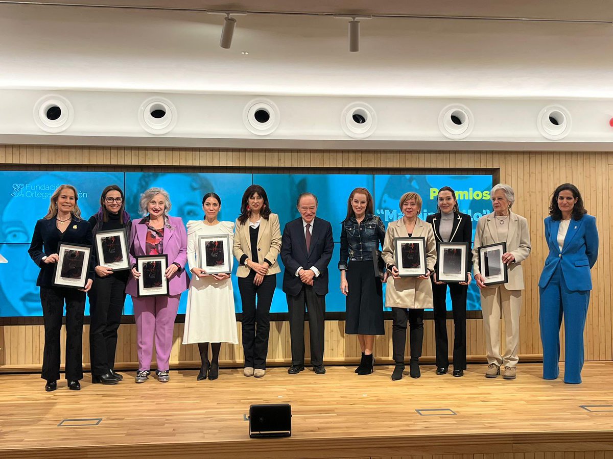 Los premios ‘Maruja Mallo’ <a href="/fortegamaranon/">Fundación Ortega-Marañón</a> reconocen el trabajo y la trayectoria en educación de <a href="/carmenpellicer_/">Carmen Pellicer</a> 

Lee la noticia en nuestra web 👉🏼 trilema.es/la-fundacion-o…