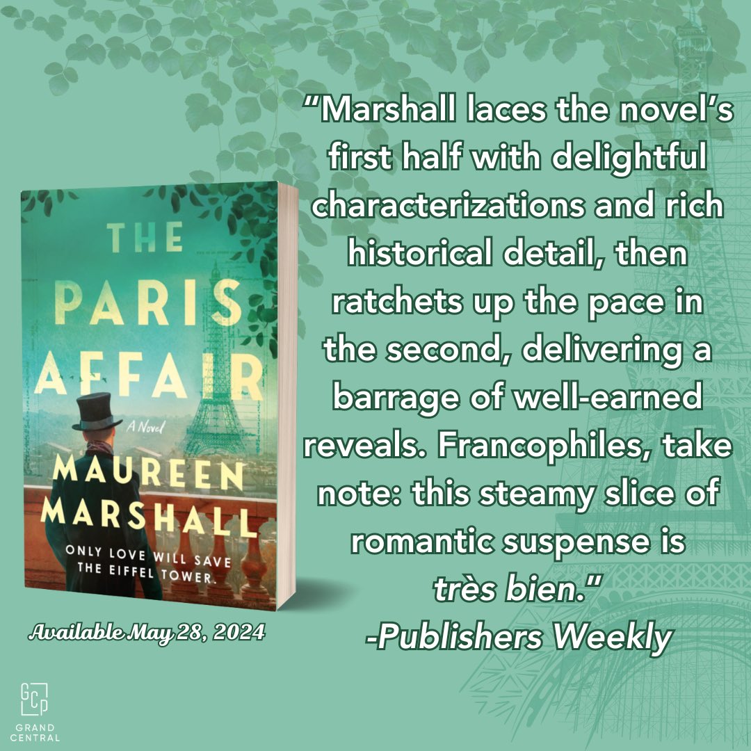 Thanks for the marvelous review ⁦<a href="/PublishersWkly/">Publishers Weekly</a>⁩! publishersweekly.com/978-1-5387-578…