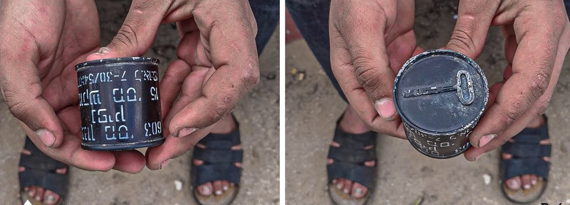 sahouraxo's tweet image. Starving children in Gaza are stumbling upon explosives left behind by Israeli soldiers, disguised as canned foods, and are being blown up into pieces.

Unspeakable evil.