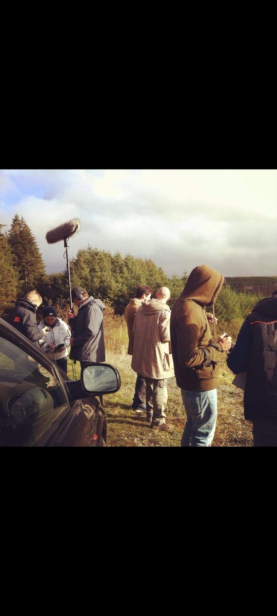 This will always be one of my favourite memories. Up in the mountains in Snowdonia, shooting a film, in the middle of a gritty scene, discussing with the director how to play the scene, with a great crew. Gotta keep grinding, hopefully another will come again soon.