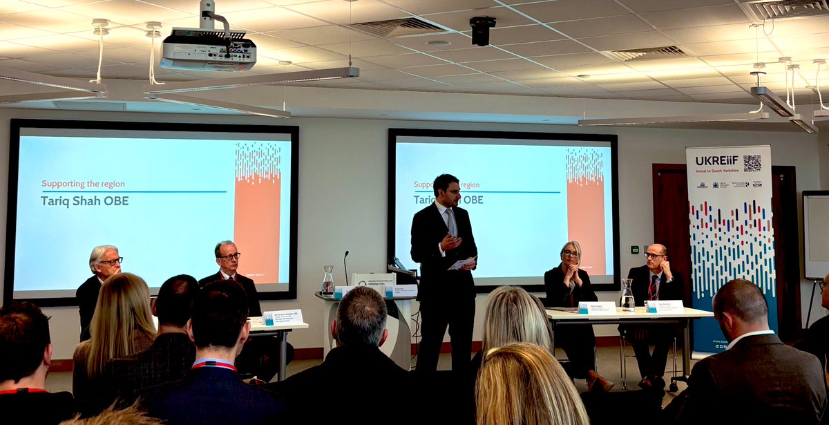 Great start to the day <a href="/AMPTechCentre/">AMP TechnologyCentre</a> hearing <a href="/SouthYorksMCA/">South Yorkshire Mayoral Combined Authority</a> <a href="/olivercoppard/">Oliver Coppard</a> <a href="/DoncasterDamian/">Damian Allen</a> <a href="/katejosephs/">Kate Josephs</a>,  Sir Steve Houghton &amp; Paul Woodcock share South Yorkshire's plan for UKREIFF. Best foot forward for sure 👏👏👏#teamsouthyorkshire #ukreiff