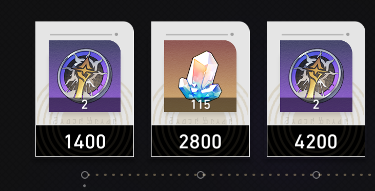 slm_TJ's tweet photo. Por si queréis "optimizar" y farmear sin gastar energía de más para Acheron y cualquier otro personaje que use los Ornamentos de la 2.1, aquí un consejo:

Primero, ésta semana guardar las 4 monedas del Universo Simulado. Sigo explicando en el hilo. https://t.co/Fae5S7P82x