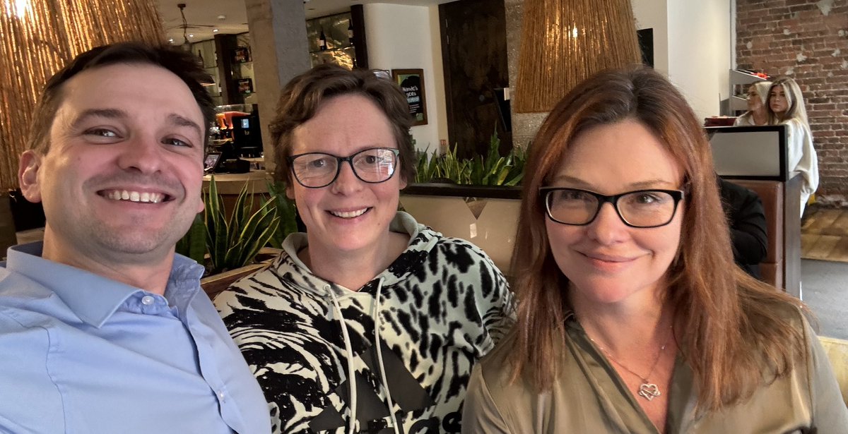 It was great to have a meal with two very passionate ND activists Charlie Hart and Lucy Hobbs. I’m looking forward to them attending the NiB conference on April 16. @AusomeCharlie @lucykhobbs