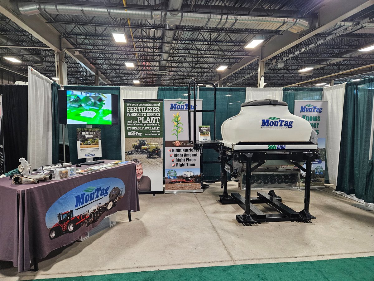 Come see <a href="/MontagMfg/">Montag Mfg</a> <a href="/LdnFarmShow/">London Farm Show</a> #ONTAG
