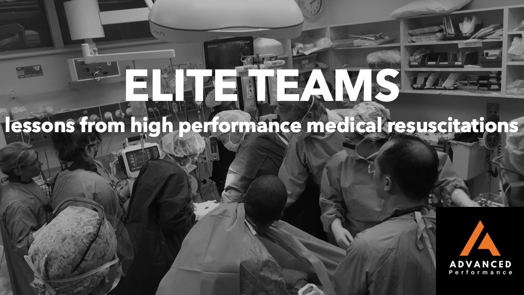 Excited to be bringing our Elite Teams course to our partners in the tech space tomorrow. Psychological safety - the #1 most important factor in establishing high performing teams. We'll be applying the same skills we use to elevate our high performing teams in medicine