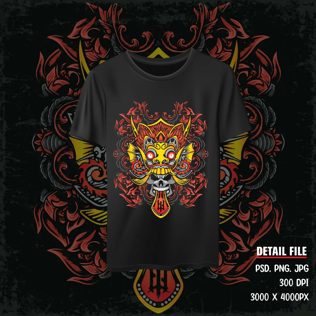 Bhineka_art's tweet photo. Design for sale
Barong 👹
Open commission for custom designs DM for price 

#pyramid #Clothing #illustrations #illustration #ClothingBrand  #doodleart #doodles #design #vector #artwork  #tshirtdesign #merch #tshirt #forsale #tshirts #illustshare #streetwear #bali #barong #leak https://t.co/Swqbt8MYLQ