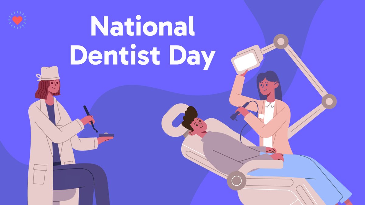 helloscratch's tweet photo. Cheers to our dental superheroes on National Dentist Day! 🎉 Let's take a moment to recognize their pivotal role in keeping our smiles healthy and bright. Remember, regular checkups are key to a healthy smile.

#scratch #scratchfinancial #nationaldentistday #healthysmiles https://t.co/I7Z00FEGPv