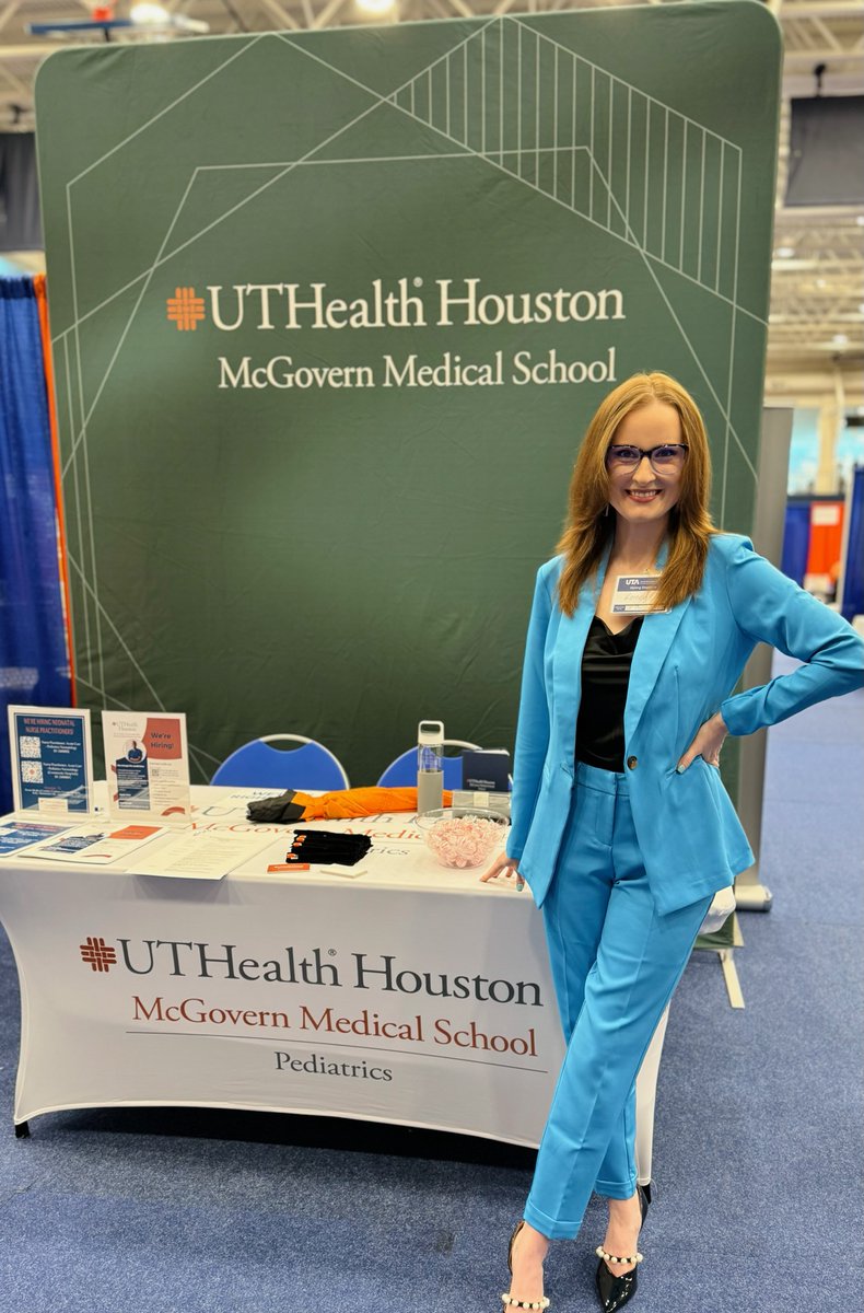 Attention #NursePractitioners! Our Division of Neonatology is hiring and looking for dedicated professionals to join our team. Swing by our booth at the UTA Job Fair today to learn more from Kensey. #NeonatalCare #HealthcareJobs #UTA #JobOpportunity @hireamav