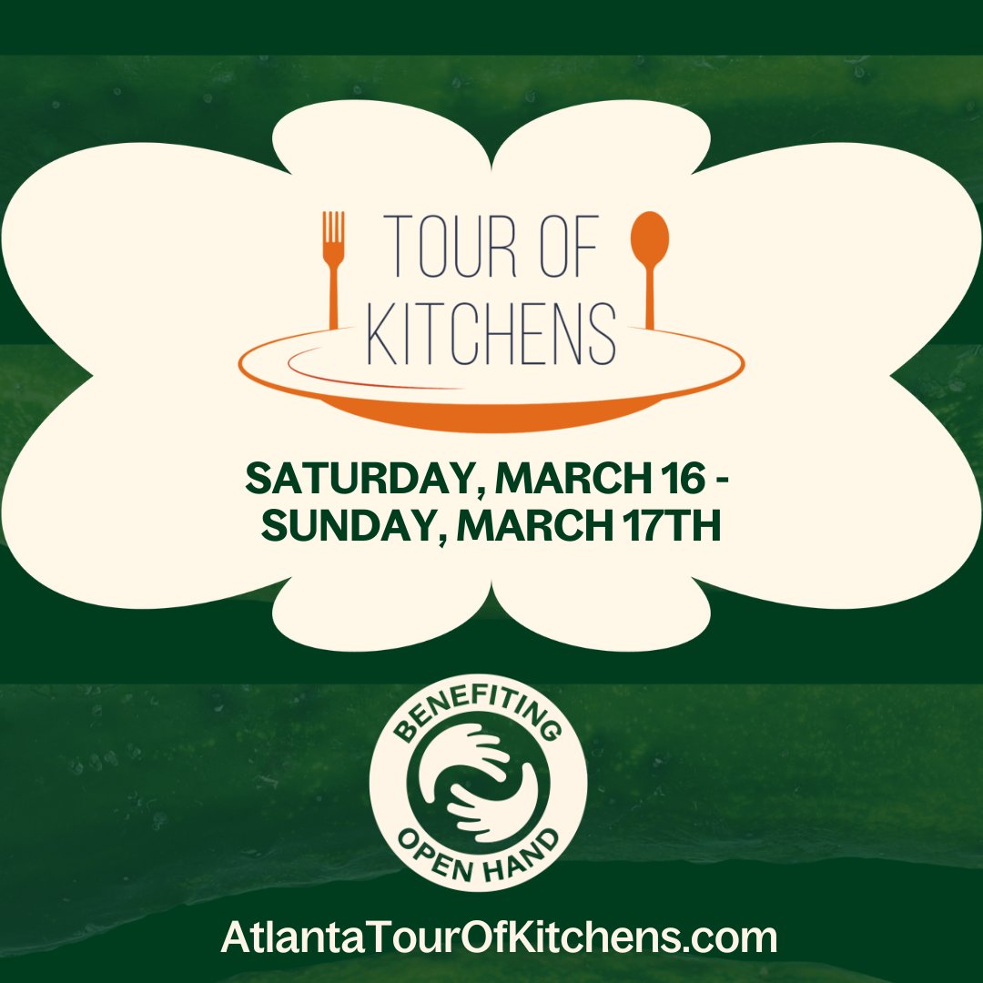 Open Hand Atlanta (@openhandatlanta) on Twitter photo Time is running out to get your tickets! Enjoy a self-guided tour and meet the design experts of Atlanta’s most impressive private residential kitchens, all while benefitting <a href="/OpenHandAtlanta/">Open Hand Atlanta</a>: atlantatourofkitchens.com Time is running out to get your tickets! Enjoy a self-guided tour and meet the design experts of Atlanta’s most impressive private residential kitchens, all while benefitting <a href="/OpenHandAtlanta/">Open Hand Atlanta</a>: atlantatourofkitchens.com