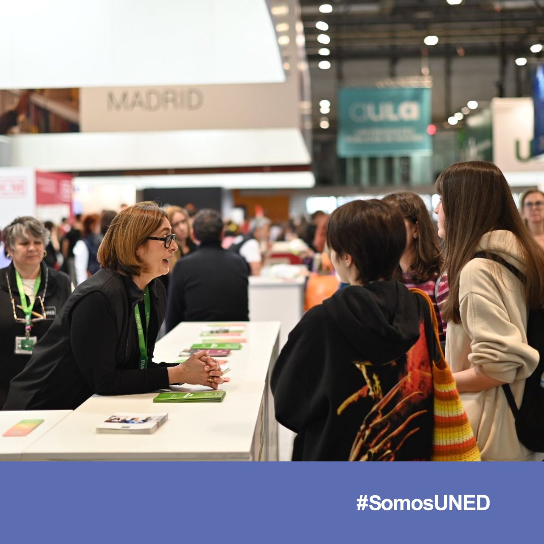 UNED's tweet image. 📅 Hoy ha arrancado en @IFEMA @FeriaAula, la Semana de la Educación y Salón internacional del estudiante y de la oferta educativa.

#EstudiaEnLaUNED #SomosUNED #Somos2030
