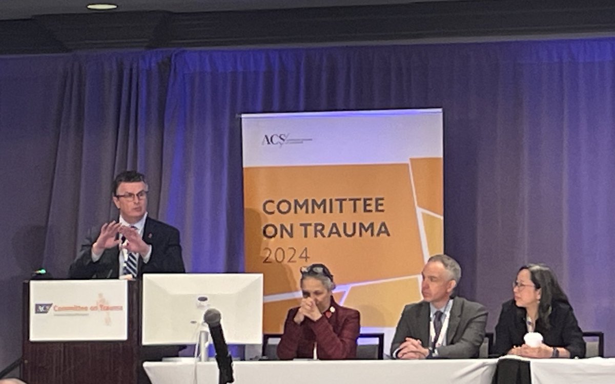 We’re off to a great start for #ACSCOT2024. This morning we had updates from our advocacy and quality pillars followed by productive spotlight session discussions. Which sessions did everyone attend?

@UABTrauma @acsTrauma @AmCollSurgeons #traumasurgery #qualityimprovement