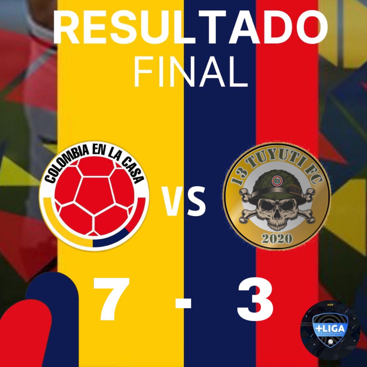 ¡¡𝐄𝐒𝐓𝐀𝐌𝐎𝐒 𝐄𝐍 𝐋𝐀 𝐅𝐈𝐍𝐀𝐋!!

SOMOS FINALISTAS DE LA SÚPER <a href="/ligadetuiteros_/">Más Liga</a> 

GRANDEEEESSS LOS PARCEEESSS HACIENDO HISTORIA ESTÁ NOCHE 🤩🥳

Goles:
⚽️⚽️⚽️ <a href="/Pablo26081992/">Pablo Valinotti</a> 
⚽️ <a href="/ramosAaron07/">Aaron Ramos</a> 
⚽️ <a href="/elias_benitez18/">Elias Benitez</a>
⚽️ <a href="/rmzoilan/">Ricardo Morinigo</a>
⚽️ <a href="/80Rodrigonunez/">RodrigoNuñez_80</a> 

#VamosColombia 🇨🇴🇨🇴🇨🇴