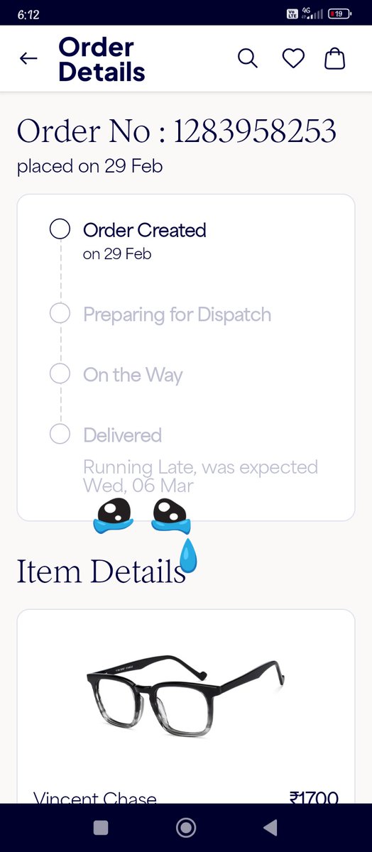 Indianbackchod_'s tweet photo. #Lenskart ap ka calendar thik to chal rha h na. 

Ya waiting time 1year ka h. 

Mujhe lgta h delivery time 6 March 2024 nhi
6 March 2025 h. 

Ap apne  Valuable customer ka time kyu kharab kr rhe ho.
 @peyushbansal 
@lenskart @Lenskart_com @ConsumerRightX @lenskartcoupons https://t.co/kKHf3cpkya