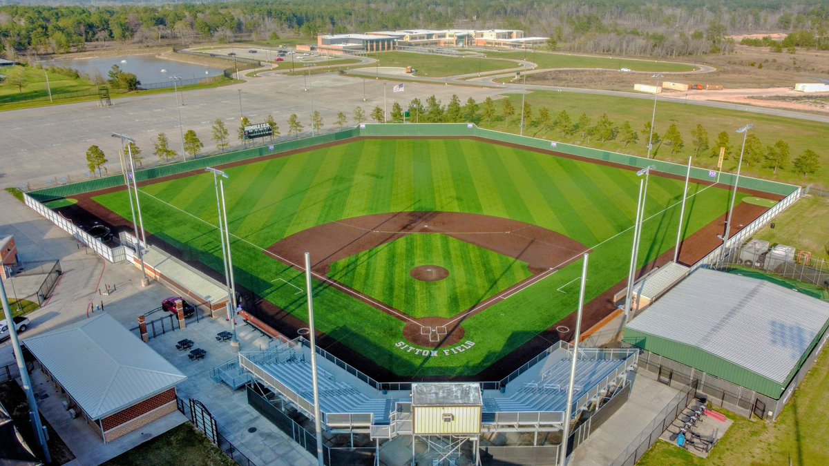 Sitton Field 
Humble High School 
Humble, Texas 
Photocred:@FalkynTV 
@HSBaseballField