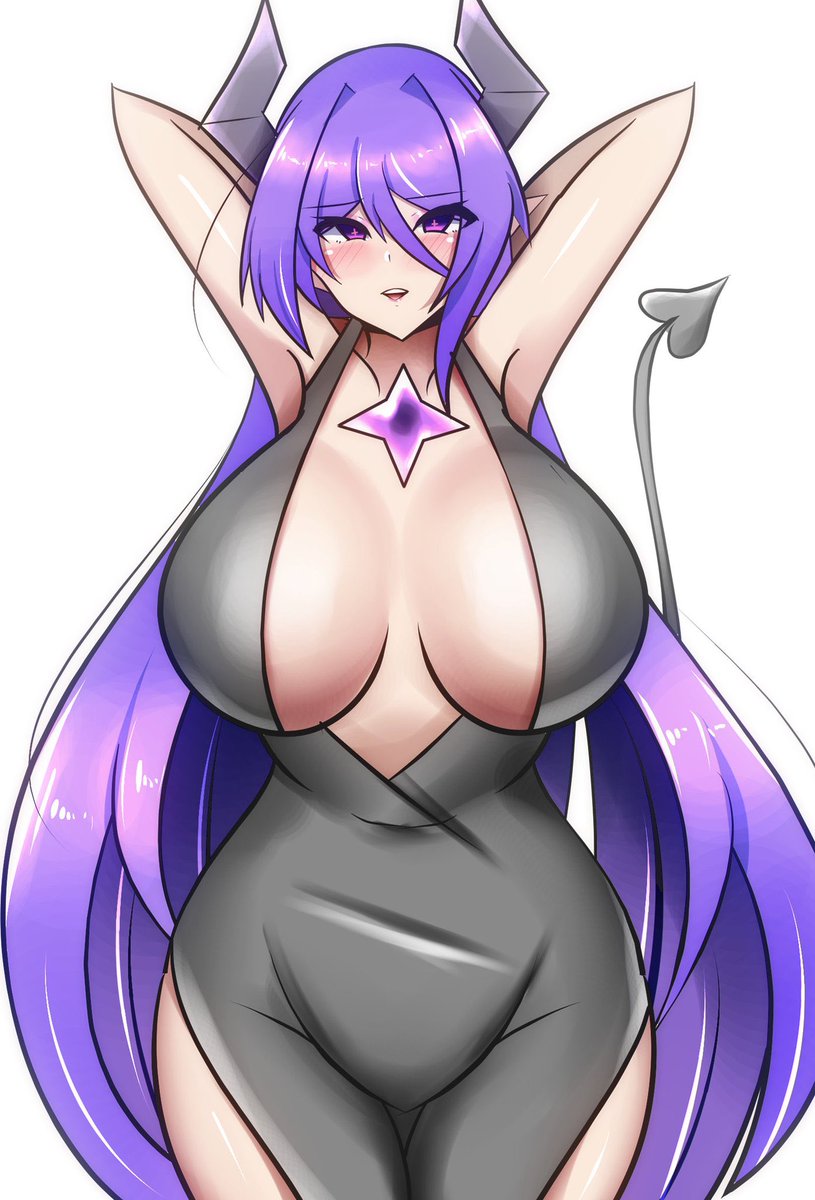 うちの子加虐ノ女王は洗脳された上に淫魔の魔石を与えられたことで半淫魔化した神威さんです。
その名の通りな性格なので、従者であることを誇りとしていた彼女の時代から180度性格が変わっています。 