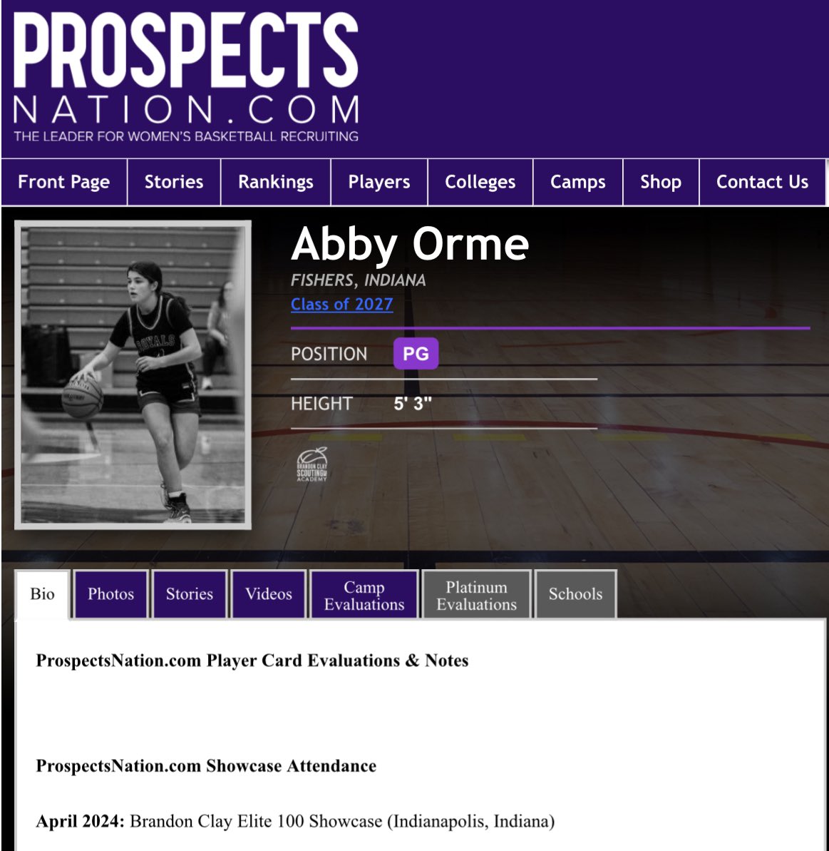 B r a n d o n C l a y (@brandonclaypsb) on Twitter photo @BClayTraining <a href="/ProspectsNation/">ProspectsNation.com</a> <a href="/AlexaLee32/">Alexa Lee</a> <a href="/RennBrooklynn/">Brooklynn Renn</a> <a href="/brooklyncrim25/">Brooklyn Crim</a> <a href="/ClaireLarrison/">Claire Larrison</a> <a href="/MMakalusky/">Maya Makalusky</a> <a href="/JMakalusky/">Jenn Sliwa Makalusky</a> <a href="/VinceSmithPSB/">Vincent Smith</a> <a href="/allison_scheu/">Allison Scheu</a> <a href="/AddisonBowsman/">Addie Bowsman</a> <a href="/chloeakil/">Chloe Kilbride</a> <a href="/ElliannaFoley/">Ellianna Foley</a> <a href="/brookenicole052/">Brooke Winchester</a> <a href="/PeytonBehnke/">Peyton Behnke</a> <a href="/BridgetTimbrook/">Bridget Timbrook 2025</a> <a href="/KenzieHoops33/">Mckenzie Chapman ’27⛹🏼♀️🏀</a> <a href="/MileySherrill/">Miley Sherrill</a> <a href="/abbyorme2027/">Abby Orme</a> <a href="/27JordynP/">Jordyn Poelhuis</a> <a href="/AshleeBaker2027/">Ashlee Baker</a> <a href="/brennahcerny2/">Brennah Cerny</a> <a href="/claire_2024/">Claire Lindsey</a> <a href="/elliot_leffler/">Elliot Leffler</a> <a href="/RhsGbb/">Roncalli Lady Royals Basketball</a> Brandon Clay Showcases
Apr 27 Indy (‘25-30)
🗣️ NO INVITE NEEDED
‘27 Abby Orme 🔒 in for Indy.
Who’s Next
<a href="/aubree_warfel/">Aubree Warfel</a>
<a href="/brooklyn_bizila/">Brooklyn Bizila</a>
<a href="/izzystillabower/">Izzy Stillabower</a>
<a href="/AbiClayton23/">Abigayle Clayton</a>
<a href="/AlannaAnthony11/">Alanna Anthony ( A-Lawn-uh)</a>
<a href="/ari_harrington/">Arianna "Ari" Harrington</a>
<a href="/GabbyThomas02/">Gabby Thomas</a>
JOIN recruitifyhoops.com/#/upcomingIndi…
INFO peachstatebasketball.com/brandonclayyea… @BClayTraining <a href="/ProspectsNation/">ProspectsNation.com</a> <a href="/AlexaLee32/">Alexa Lee</a> <a href="/RennBrooklynn/">Brooklynn Renn</a> <a href="/brooklyncrim25/">Brooklyn Crim</a> <a href="/ClaireLarrison/">Claire Larrison</a> <a href="/MMakalusky/">Maya Makalusky</a> <a href="/JMakalusky/">Jenn Sliwa Makalusky</a> <a href="/VinceSmithPSB/">Vincent Smith</a> <a href="/allison_scheu/">Allison Scheu</a> <a href="/AddisonBowsman/">Addie Bowsman</a> <a href="/chloeakil/">Chloe Kilbride</a> <a href="/ElliannaFoley/">Ellianna Foley</a> <a href="/brookenicole052/">Brooke Winchester</a> <a href="/PeytonBehnke/">Peyton Behnke</a> <a href="/BridgetTimbrook/">Bridget Timbrook 2025</a> <a href="/KenzieHoops33/">Mckenzie Chapman ’27⛹🏼♀️🏀</a> <a href="/MileySherrill/">Miley Sherrill</a> <a href="/abbyorme2027/">Abby Orme</a> <a href="/27JordynP/">Jordyn Poelhuis</a> <a href="/AshleeBaker2027/">Ashlee Baker</a> <a href="/brennahcerny2/">Brennah Cerny</a> <a href="/claire_2024/">Claire Lindsey</a> <a href="/elliot_leffler/">Elliot Leffler</a> <a href="/RhsGbb/">Roncalli Lady Royals Basketball</a> Brandon Clay Showcases
Apr 27 Indy (‘25-30)
🗣️ NO INVITE NEEDED
‘27 Abby Orme 🔒 in for Indy.
Who’s Next
<a href="/aubree_warfel/">Aubree Warfel</a>
<a href="/brooklyn_bizila/">Brooklyn Bizila</a>
<a href="/izzystillabower/">Izzy Stillabower</a>
<a href="/AbiClayton23/">Abigayle Clayton</a>
<a href="/AlannaAnthony11/">Alanna Anthony ( A-Lawn-uh)</a>
<a href="/ari_harrington/">Arianna "Ari" Harrington</a>
<a href="/GabbyThomas02/">Gabby Thomas</a>
JOIN recruitifyhoops.com/#/upcomingIndi…
INFO peachstatebasketball.com/brandonclayyea…