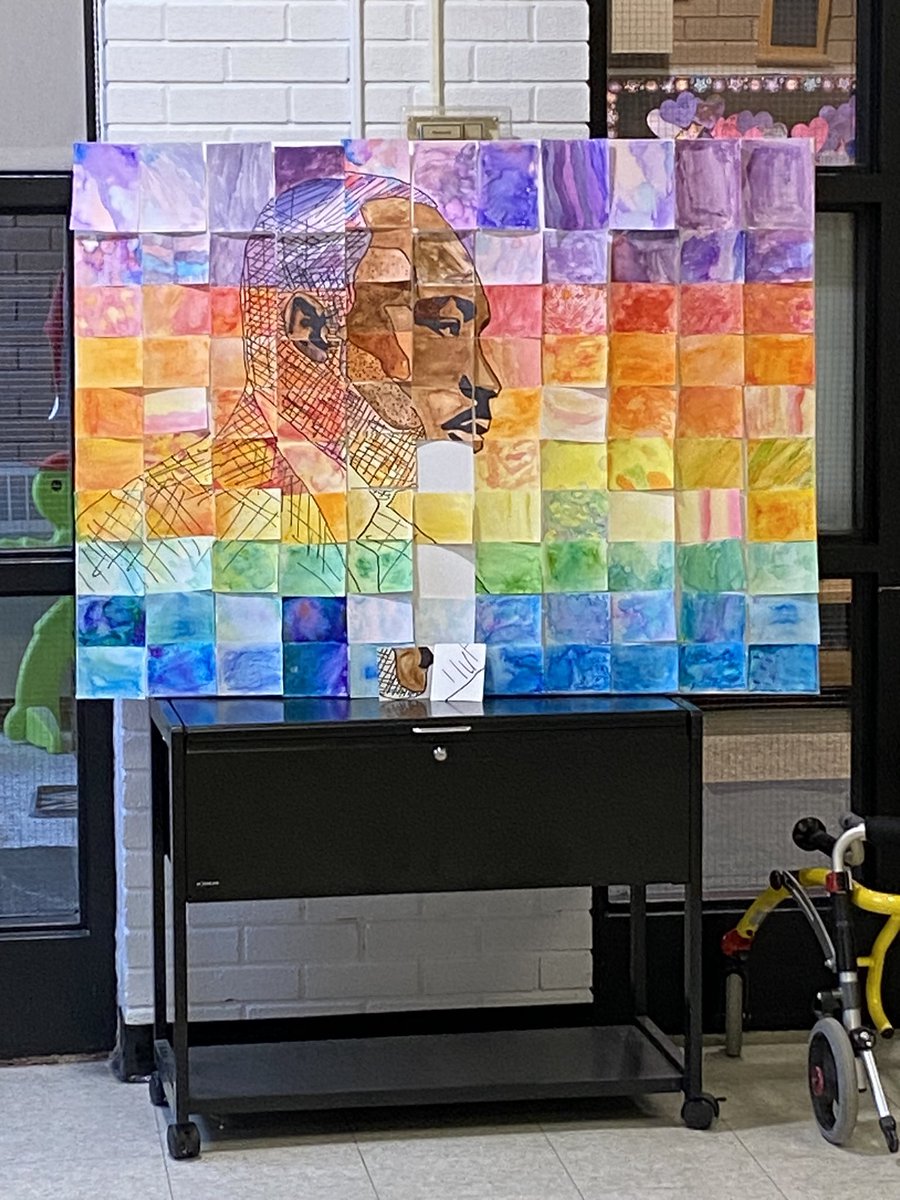 BrechinBobcats's tweet photo. The final product as a result of ongoing learning about Black Excellence! Students have worked hard on both the collaborative art and the research. @SCDSBequity @matt_webbe https://t.co/CRr6HlYZ8o