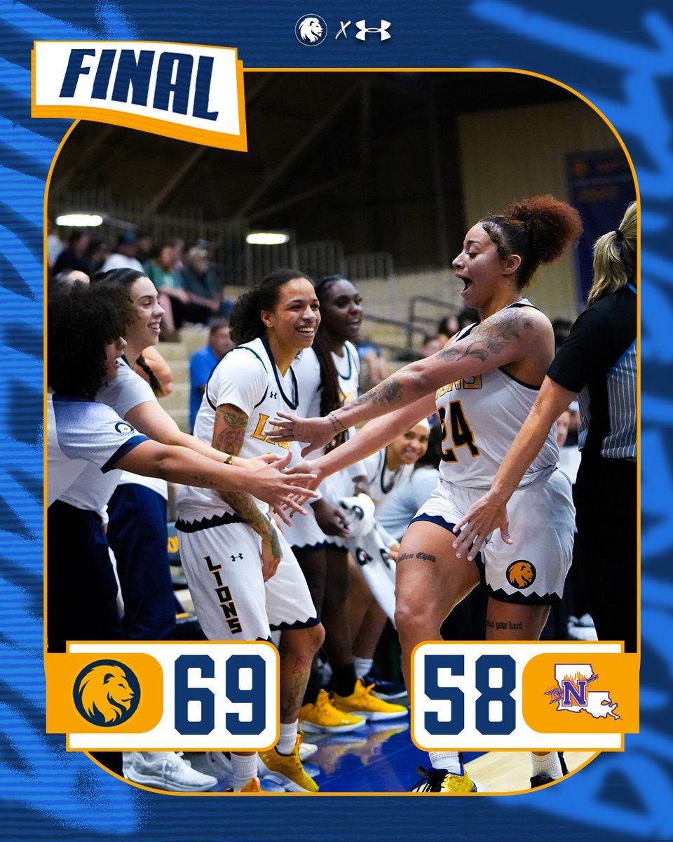 LIONS WIN!! Jada Hood scores 22 off the bench as the Lions secure a top-six seed in the conference tournament! #GoLions