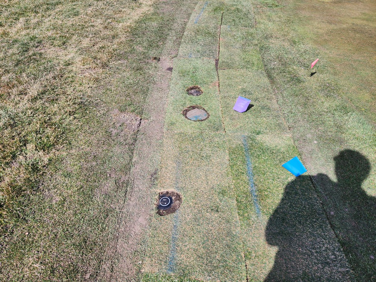 ahuffy1973's tweet image. Head install by @PearsonGolf @DarylPearson4 is in full swing 5 holes plus done.  Couldn't be more pleased with the work being done.  @jamiechambers81 @RainBirdGolf