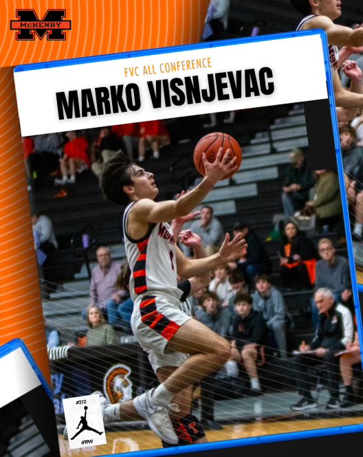 Congrats to senior guard <a href="/MarkoVisnjevac/">Marko Visnjevac</a> on being named to the Fox Valley All-Conference team.

#212
#tpw