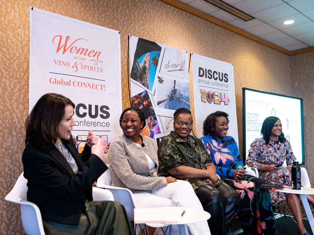 DistilledSpirit's tweet photo. That’s a wrap on two conferences under one roof - #DISCUSconf24 and @WomenoftheVine GLOBAL CONNECT!
Our sold-out event dove into diversity, mission-critical policies, great spirits & more. Cheers to our speakers, members, sponsors & attendees for joining us! 🥃🍹🍸 https://t.co/y7E0tvPvFa