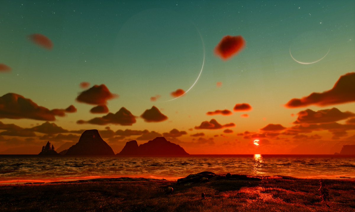 The beautiful landscapes of Nightingale.