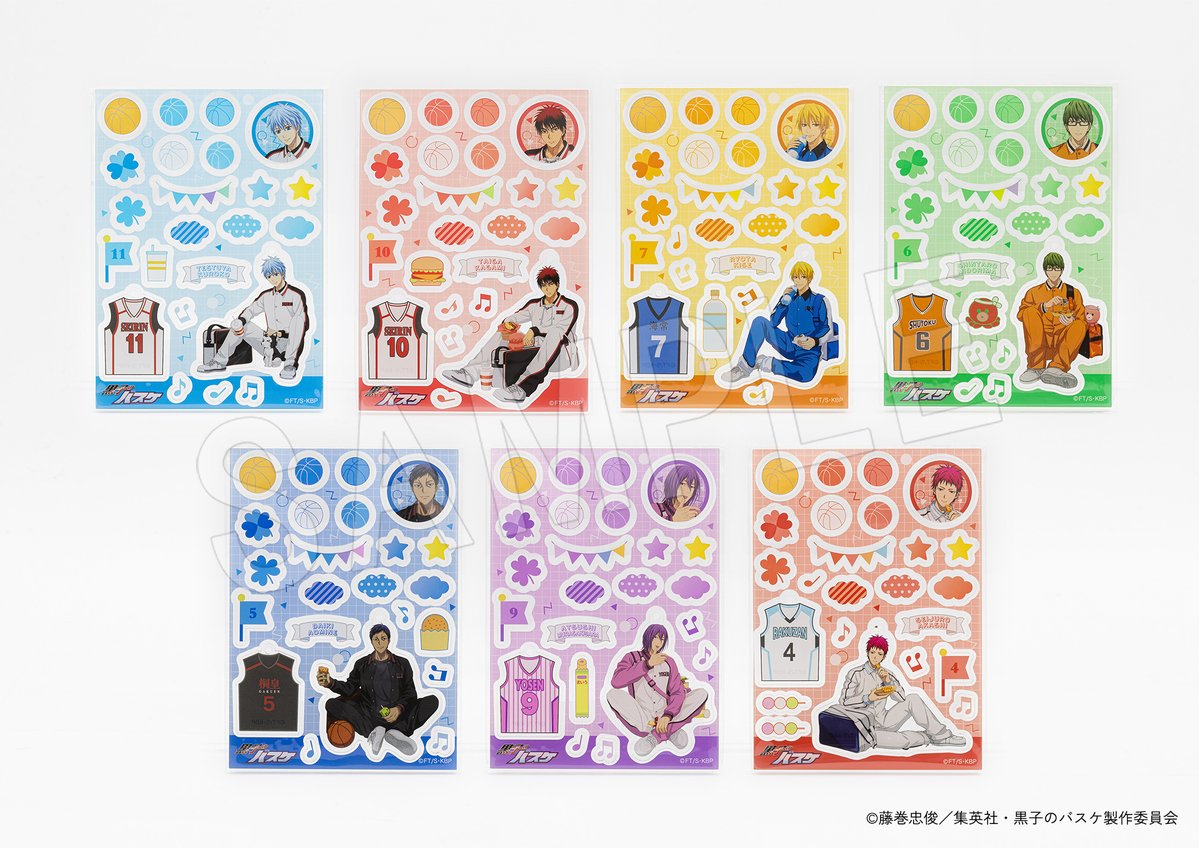 AJ2024 商品情報】 #AnimeJapan 2024 で販売する、『#黒子のバスケ』一