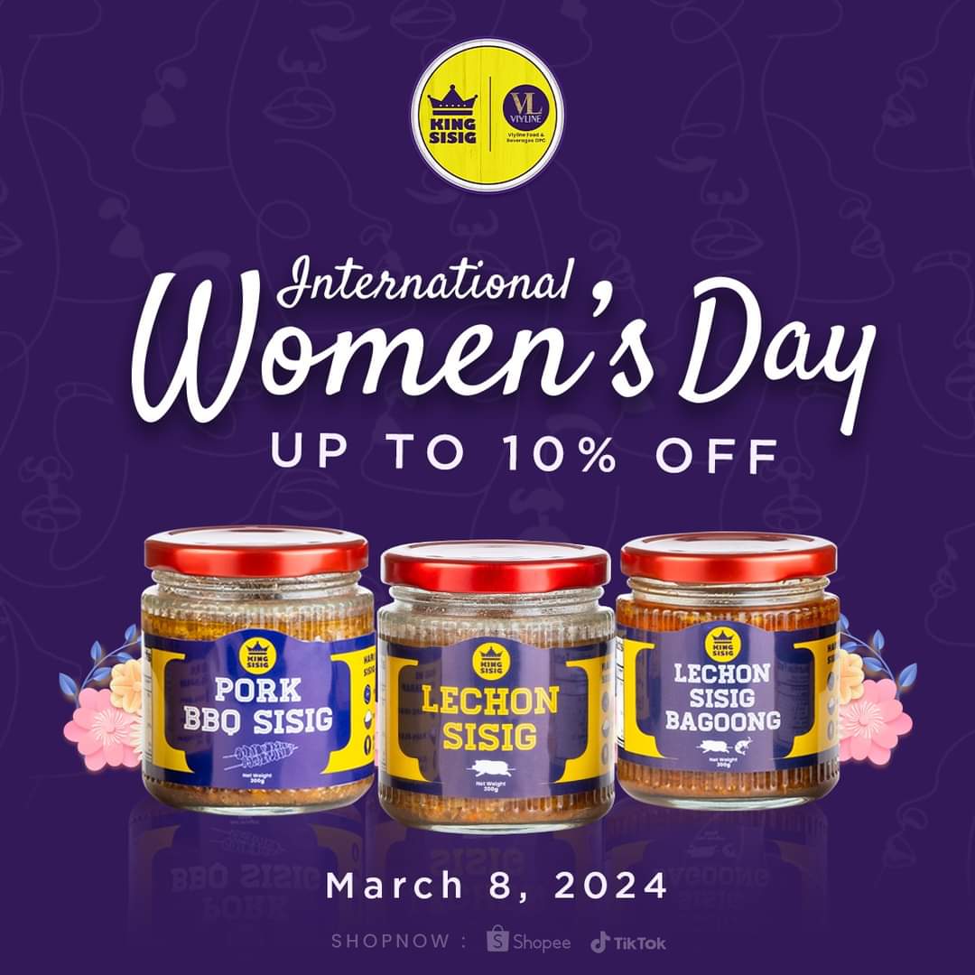 VL_MediaGroup's tweet photo. ABANGAN: VIYLine products bagsak presyo para sa pagdiriwang ng International Women's Day sa March 8, 2024.
BUKAS NA YAN MGA KAPITBAHAY!
๐ธ Viyline Cosmetics | TP Kids | Ivy's Feminity | King Sisig In A Jar |ย Facebook
#ViylineCosmetics #TPKids #IvysFeminityย #KingSisigInAJar https://t.co/02BdiYWmHt