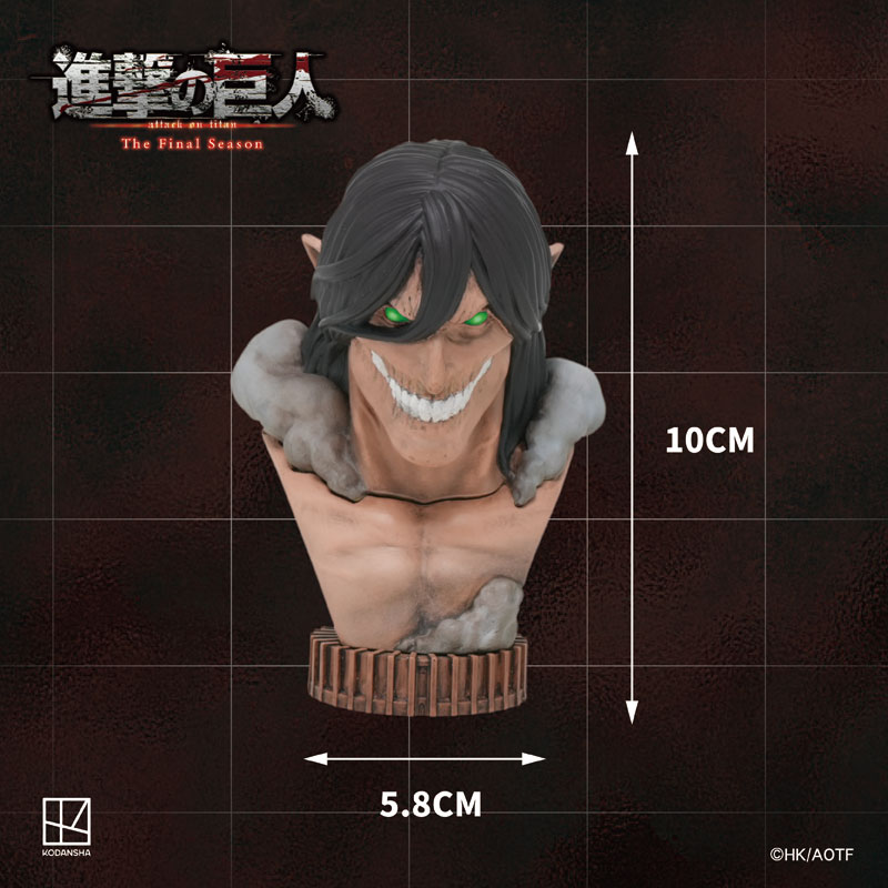 Attack on Titan Attack on Titan Three-dimensional Bust Figure(Provisional Pre-order)
ราคา  2,300 บาท (มัดจำ 500 บาท)

ame-shop.com/p/31420

จองได้จนกว่ายอดเต็ม #AmeShop 
#AttackOnTitan #AnimeCollectibles #Otaku #MangaMerchandise #3DBust