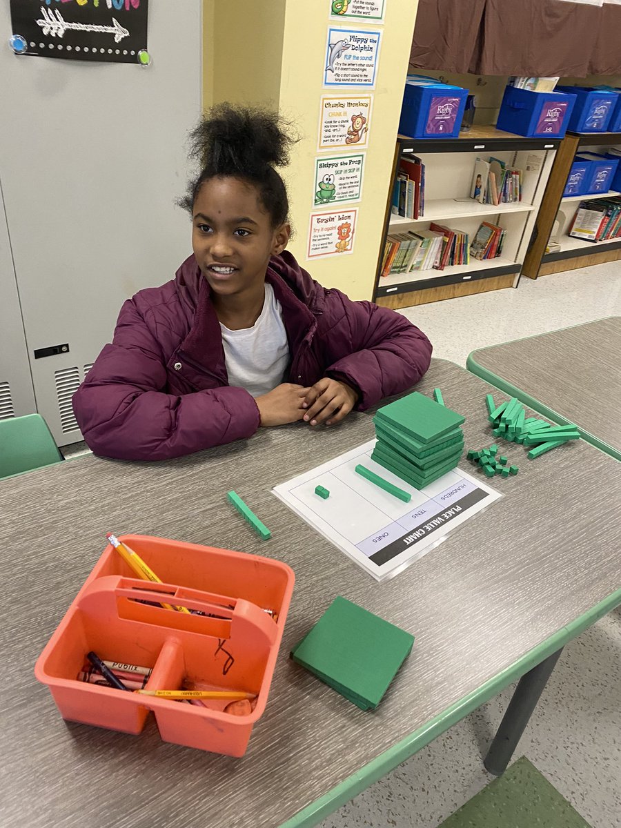 A few weeks ago, Ms. Island and I cotaught subtraction (three-digit numbers and decimals) using concrete models! We had a great time working together to help her mathematicians grow!