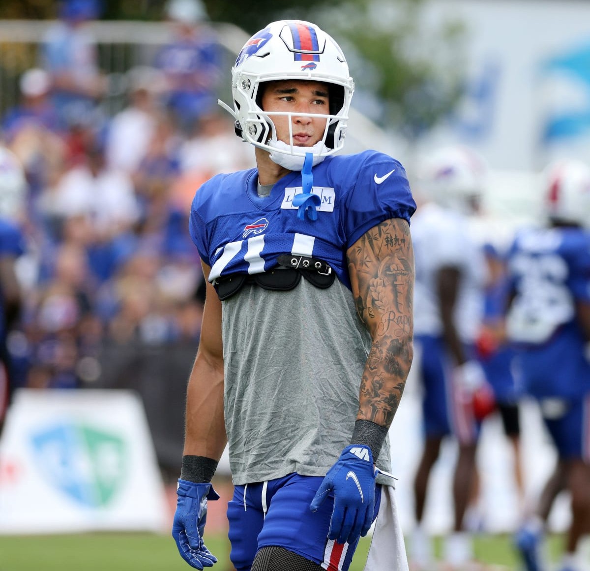 FredKilmartin80's tweet photo. The Bills have reached agreement with safety Taylor Rapp on a three-year deal worth up to $14.5 million, per @AdamSchefter.
#BillsMafia #TaylorRapp https://t.co/lT5ENgZQ8X