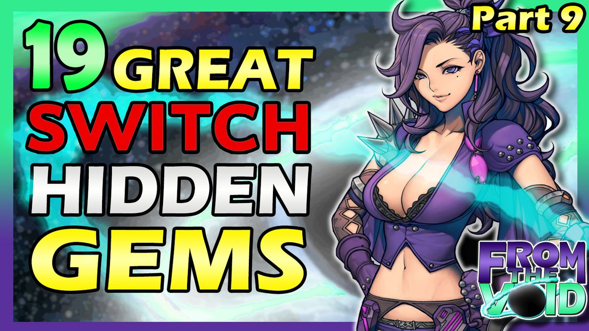 19 more Switch hidden gems, let's go! youtu.be/GUf3QswpkE4