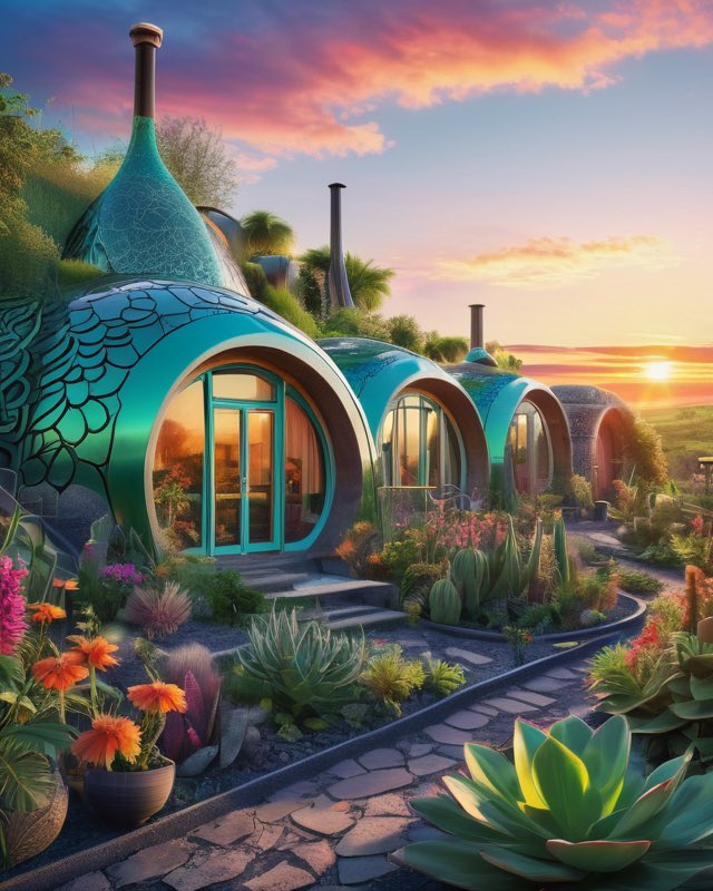 Design your own abode 

#AIArt #AIイラスト #Solarpunk #Earthship