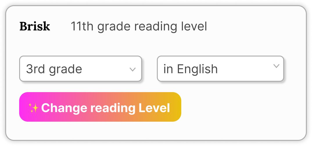 ⭐4 Ways to Use @briskteaching AI! Operates as a Chrome Extension 🧰inspect student work, 🔍detect AI, and 🖌️ generate content! bergman-udl.blogspot.com/2024/03/4-ways… #edtech #aieducation #udlchat