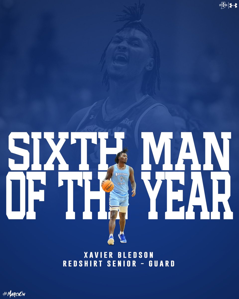 Congratulations to @jabothegreat13 on being named MVC Sixth Man of the Year! #MarchOn | #Kaizen