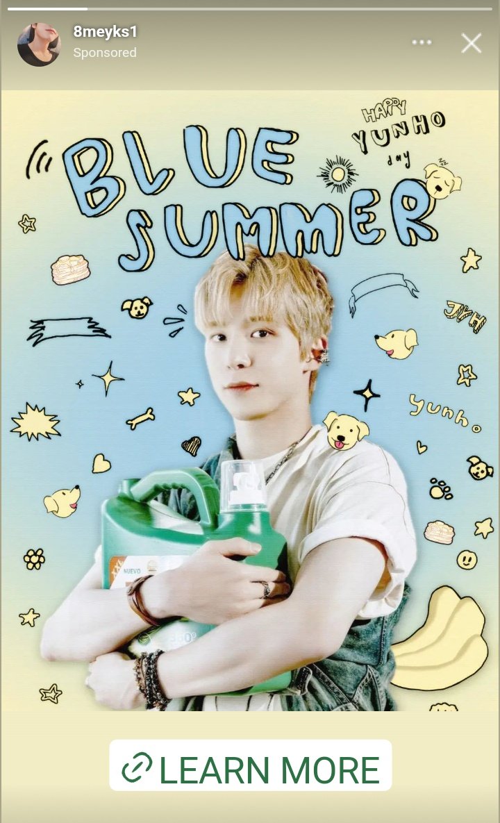 8M4KES1's tweet photo. ATINYs! As part of Yunho's birthday celebration, I have sponsored some ads on IG! This poster was made by @h8hong 💙 So if this ever shows up on your TL, kindly like or leave a birthday greeting for our Yunho ☺️ Thanks a lot! #happybirthdayyunho #jeongyunho https://t.co/by1xB3Z1bG